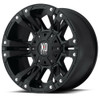 Set 4 XD XD822 Monster II 17x9 6x135 6x5.5 Matte Black Wheels 17" 18mm Rims