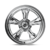 Set 4 American Racing VN615 Torq Thrust II 14x6 5x4.75 Chrome Wheels 14" -2mm