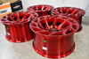 Set 4 XD XD860 Onslaught 20x10 5x5 Candy Red Wheels 20" -18mm Rims