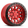 Black Rhino Primm Beadlock 17x8.5 5x5.0 Candy Red W  Black Bolts Wheel 17" -38mm