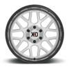 Set 4 XD XD849 Grenade 2 20x10 6x135 Brushed Milled Gloss Black Wheels 20" -18mm