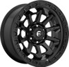 Set 4 17" Fuel D694 Covert 17x9 5x5 1mm Wheels Matte Black For Jeep Wrangler Rim