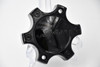 Vision 375 Warrior Gloss Black 6 Lug Wheel Center Cap C375GB-6C 6x5.5 6x135