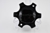 Vision 375 Warrior Gloss Black 6 Lug Wheel Center Cap C375GB-6C 6x5.5 6x135