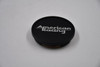 American Racing Matte Black/ Chrome Logo Wheel Center Cap Hub Cap BC-966(AR) 2.75" American Racing Snap in