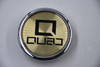Quad Chrome/Gold Black Logo Wheel Center Cap Hub Cap 1987K77 3" Quad Snap in
