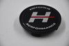 Hotchkis Performance Black/Silver Red Logo Wheel Center Cap Hub Cap CAP-CTC1 2.625" Hotchkis Performance Snap in