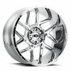 Set 4 20" Vision Off-Road 360 Sliver Chrome Wheels 20x9 6x5.5 Truck Rims 0mm Set 4 20" Vision Off-Road 360 Sliver Chrome Wheels 20x9 6x5.5 Truck Rims 0mm