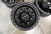 17" Vision HD 408 Manx 2 Dually Satin Black Front Wheel 17x6.5 8x210 121.35mm