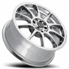 17" Vision Street 425 Bane Chrome Wheel 17x7 5x100 Street Rim 38mm