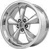 Performance Replicas PR106 18x10 5x4.5 Chrome Wheel 18" 45mm Rim