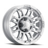 15" Vision HD 375 Warrior Marine Paint Silver Wheel 15x6 5x5 For Chevy GMC 0mm