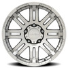 15" Vision HD 375 Warrior Marine Paint Silver Wheel 15x6 5x5 For Chevy GMC 0mm