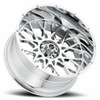 20" Vision 412 Rocker Chrome 20x9 Wheel 5x5 (5x127) 10mm Rim