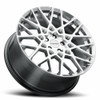 17" Vision Street 474 Recoil Hyper Silver Wheel 17x8 5x4.25 38mm Rim