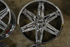 22" Vision 363 Razor Chrome 22x10 Wheel 6x5.5 (6x139.7) -19mm Rim