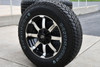 16" Vision Off-Road 413 Valor Gloss Black Machined Face Wheel 16x8 8x6.5 Rim 0mm