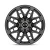 Black Rhino Caprock 17x8.5 6x135 Matte Gunmetal Wheel 17" 0mm Rim