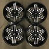 Set 4 20" Vision 363 Razor Gloss Black Milled Spoke Wheels 20x12 8x6.5 Rim -51mm