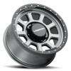 17" Vision Off-Road 350 Ojos Satin Grey Wheel 17x9 8x170 For Ford Truck Rim 12mm