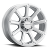 20" Vision Off-Road 353 Turbine Winter Paint-Silver Wheel 20x9 6x5.5 Rim 18mm