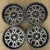 Set 4 20" Vision 412 Rocker Anthracite Satin Black Lip Wheels 20x12 8x180 -51mm
