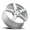 18" Vision Street 469 Boost Silver Wheel 18x8 5x4.5 38mm Truck Suv Rim