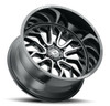 22" Vision Off-Road 402 Riot Gloss Black Machined Face Wheel 22x12 5x5.5 -51mm