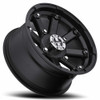 12" Vision ATV 393 Lockout Matte Black Wheel 12x7 4x4 (4x101.6) Rim 2.5mm