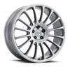 Set 4 17" Vision Street 477 Monaco Graphite Wheels 17x8 5x4.5 Rims 38mm