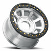 Set 4 17" Vision 350 Ojos Beadlock Machined 17x9 Wheels 6x5.5 (6x139.7) -40mm Rims