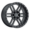 Set 4 17" Vision Off-Road 354 Manx 2 Satin Black Wheels 17x9 6x135 12mm Rims