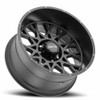 22" Vision Off-Road 412 Rocker Satin Black Wheel 22x10 6x5.5 Truck SUV Rim -19mm