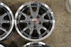 18" Vision Muscle 143 Torque Gunmetal Machined Lip Wheel 18x8.5 5x4.5 Rim -6mm