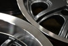 18" Vision Muscle 143 Torque Gunmetal Machined Lip Wheel 18x8.5 5x4.5 Rim -6mm