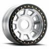 Set 4 17" Vision 350 Ojos Beadlock Machined 17x9 Wheels 5x5 (5x127) -40mm Rims