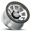 Set 4 17" Vision 350 Ojos Beadlock Machined 17x9 Wheels 5x5 (5x127) -40mm Rims