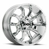 20" Vision Off-Road 415 Bomb Chrome Wheel 20x12 6x5.5 Lifted Rim -51mm