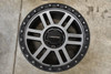 Set 4 17" Vision Off-Road 354 Manx 2 Satin Grey Wheels 17x9 5x5 Truck Rims 12mm