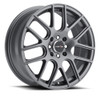 Set 4 14" Vision Street 426H Cross Gunmetal Wheels 14x5.5 4x100 Rims 38mm