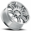 Set 4 17" Vision Off-Road 375 Warrior Chrome Wheels 17x8.5 5x135 Truck Rims 18mm