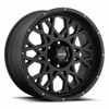 Set 4 22" Vision Off-Road 412 Rocker Satin Black Wheels 22x12 8x170 Rims -51mm
