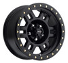 Set 4 18" Vision 398 Manx  Matte Black 18x9 Wheels 5x5.5 (5x139.7) 18mm Rims