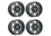 Set 4 17" Vision Off-Road 355 Manx 2 Overland Satin Black 17x7.5 5x130 45mm Rims