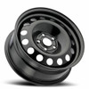 Set 4 16" Vision SW60 Steel Black 16x6.5 Wheels 5x112 42mm Rims