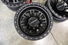 17" Vision HD 408 Manx 2 Dually Satin Black Front Wheel 17x6.5 8x6.5  121.35mm