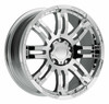 Set 4 18" Vision 375 Warrior Chrome 18x8.5 Wheels 5x5 (5x127) 25mm Rims