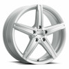 Set 4 17" Vision Street 469 Boost Silver Wheels 17x8 5x4.5 (5x114.3) 38mm Rims