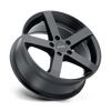 Petrol P3B 17x7 5x4.25 Matte Black Wheel 17" 38mm Rim