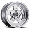 Set 4 15" Vision American Muscle 521H Nitro Polished Wheel 15x10 5x4.5 Rims 25mm